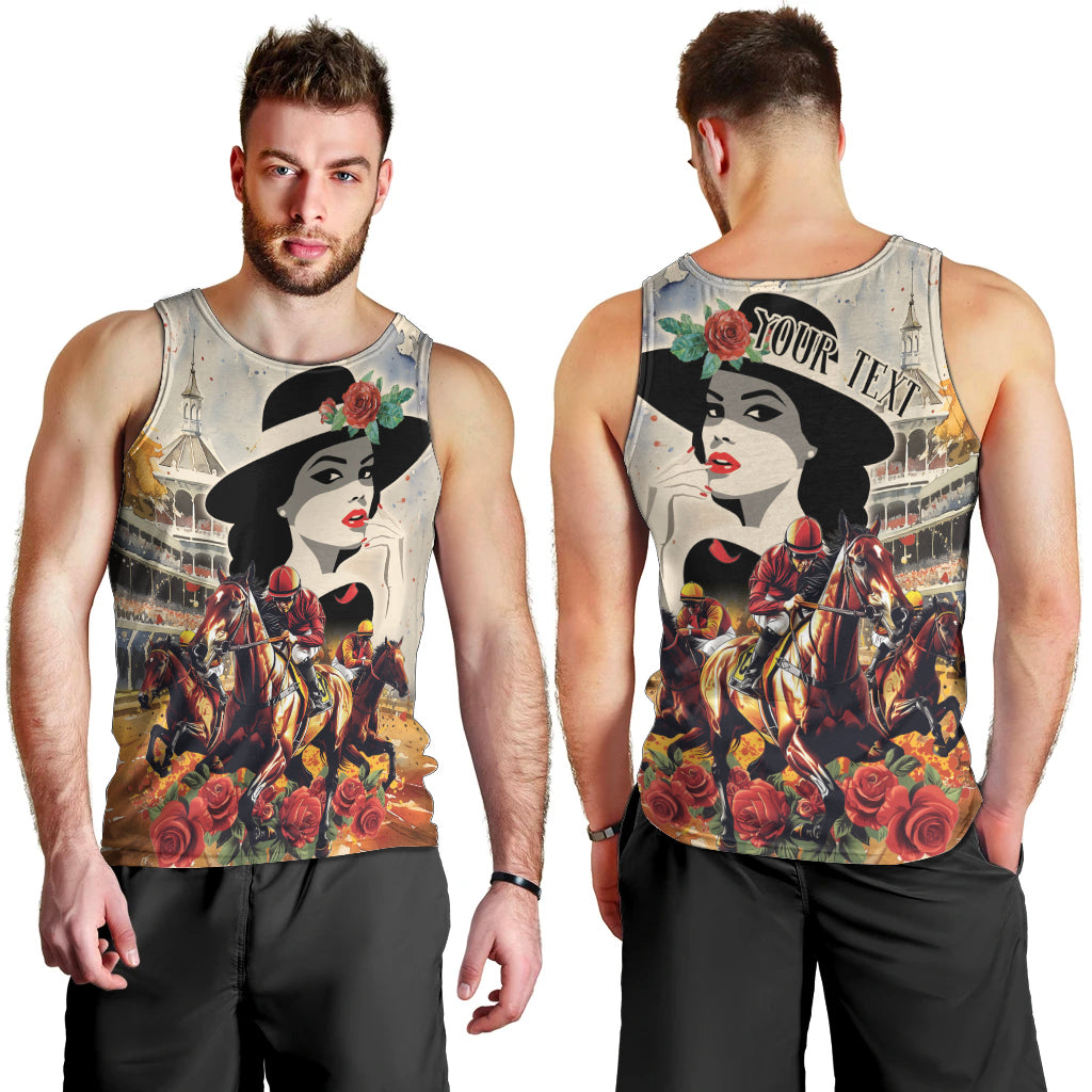 Personalized Kentucky Ladies Men Tank Top The Run For The Roses Derby - Wonder Print Shop