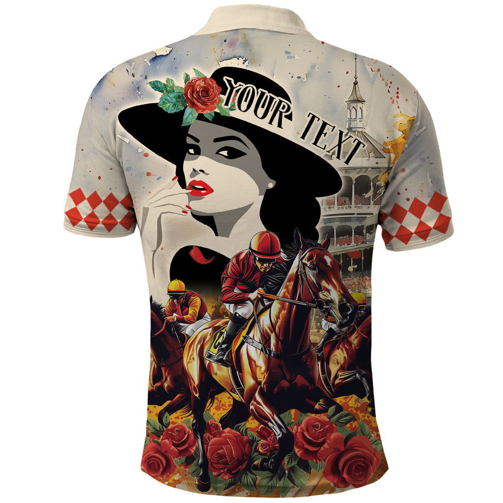 Personalized Kentucky Ladies Polo Shirt The Run For The Roses Derby - Wonder Print Shop