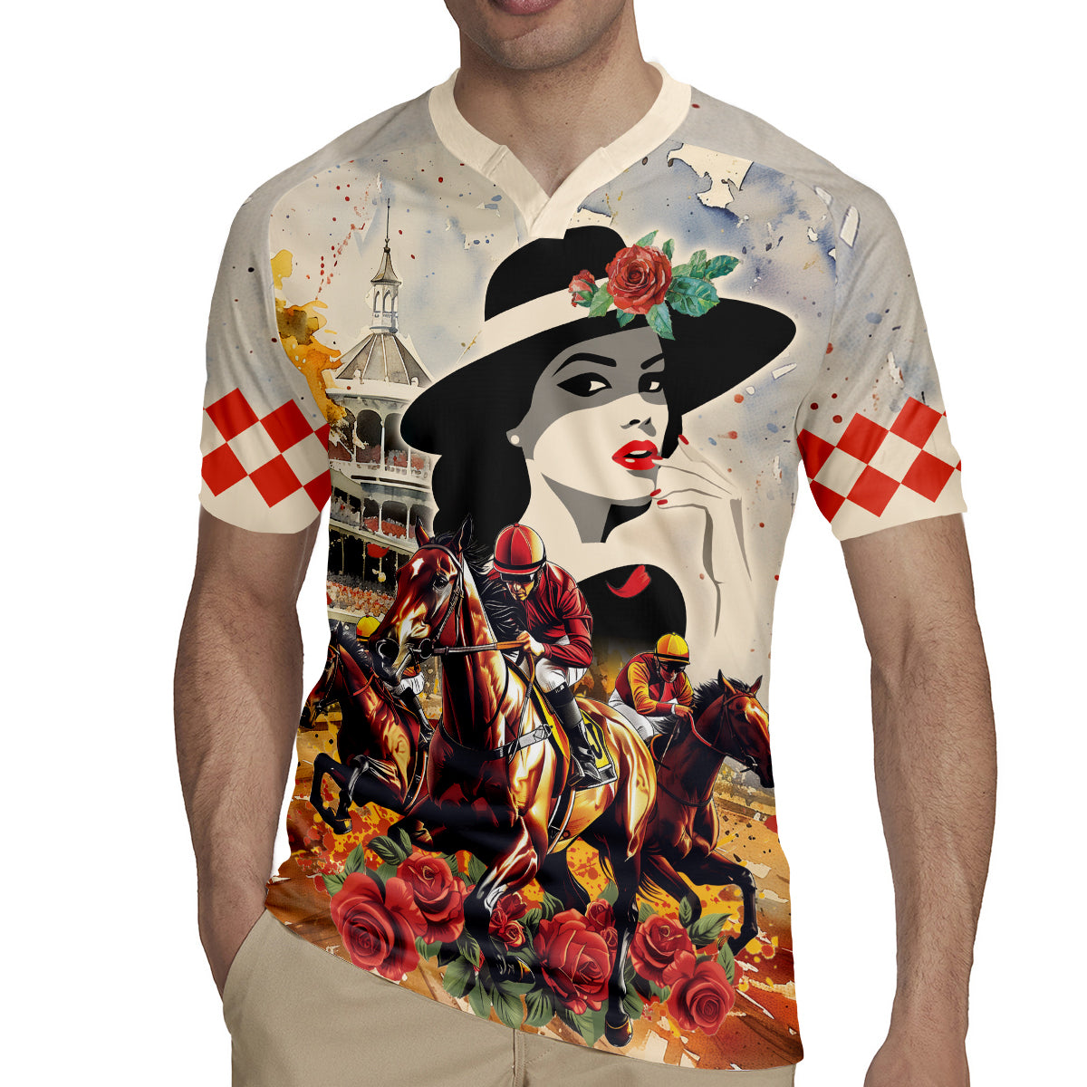 Personalized Kentucky Ladies Rugby Jersey The Run For The Roses Derby - Wonder Print Shop