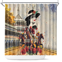 Personalized Kentucky Ladies Shower Curtain The Run For The Roses Derby
