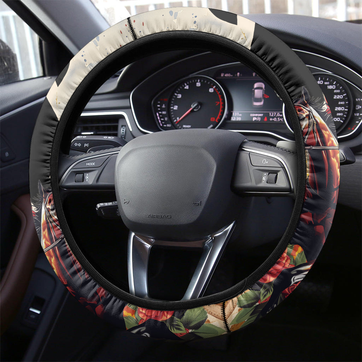 Kentucky Ladies Steering Wheel Cover The Run For The Roses Derby - Wonder Print Shop