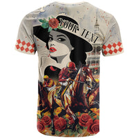 Personalized Kentucky Ladies T Shirt The Run For The Roses Derby - Wonder Print Shop
