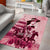 Personalized Kentucky Ladies Area Rug The Run For The Roses Derby - Pink Out