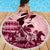 Personalized Kentucky Ladies Beach Blanket The Run For The Roses Derby - Pink Out LT9 - Wonder Print Shop