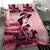Personalized Kentucky Ladies Bedding Set The Run For The Roses Derby - Pink Out