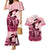 Personalized Kentucky Ladies Couples Matching Mermaid Dress and Hawaiian Shirt The Run For The Roses Derby - Pink Out LT9 - Wonder Print Shop