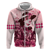 Personalized Kentucky Ladies Hoodie The Run For The Roses Derby - Pink Out - Wonder Print Shop