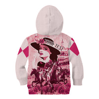 Personalized Kentucky Ladies Kid Hoodie The Run For The Roses Derby - Pink Out - Wonder Print Shop