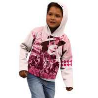 Personalized Kentucky Ladies Kid Hoodie The Run For The Roses Derby - Pink Out - Wonder Print Shop