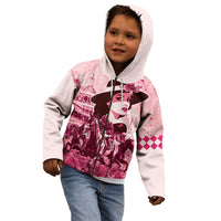 Personalized Kentucky Ladies Kid Hoodie The Run For The Roses Derby - Pink Out - Wonder Print Shop