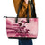 Personalized Kentucky Ladies Leather Tote Bag The Run For The Roses Derby - Pink Out - Wonder Print Shop