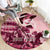 Personalized Kentucky Ladies Round Carpet The Run For The Roses Derby - Pink Out