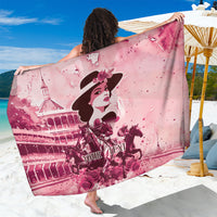 Personalized Kentucky Ladies Sarong The Run For The Roses Derby - Pink Out - Wonder Print Shop