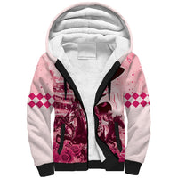Personalized Kentucky Ladies Sherpa Hoodie The Run For The Roses Derby - Pink Out - Wonder Print Shop