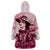 Personalized Kentucky Ladies Wearable Blanket Hoodie The Run For The Roses Derby - Pink Out - Wonder Print Shop