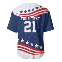United States Pacific Rugby Custom Baseball Jersey USA Classic Sporty Pattern