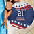United States Pacific Rugby Custom Beach Blanket USA Classic Sporty Pattern