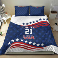 United States Pacific Rugby Custom Bedding Set USA Classic Sporty Pattern