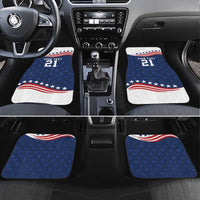 United States Pacific Rugby Custom Car Mats USA Classic Sporty Pattern