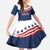 United States Pacific Rugby Custom Family Matching Summer Maxi Dress and Hawaiian Shirt USA Classic Sporty Pattern