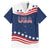 United States Pacific Rugby Custom Family Matching Summer Maxi Dress and Hawaiian Shirt USA Classic Sporty Pattern