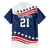 United States Pacific Rugby Custom Family Matching Summer Maxi Dress and Hawaiian Shirt USA Classic Sporty Pattern
