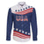 United States Pacific Rugby Custom Family Matching Summer Maxi Dress and Hawaiian Shirt USA Classic Sporty Pattern