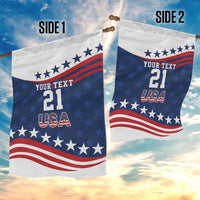 United States Pacific Rugby Custom Garden Flag USA Classic Sporty Pattern