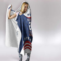 United States Pacific Rugby Custom Hooded Blanket USA Classic Sporty Pattern