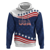 United States Pacific Rugby Custom Hoodie USA Classic Sporty Pattern