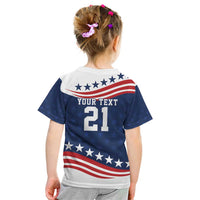 United States Pacific Rugby Custom Kid T Shirt USA Classic Sporty Pattern