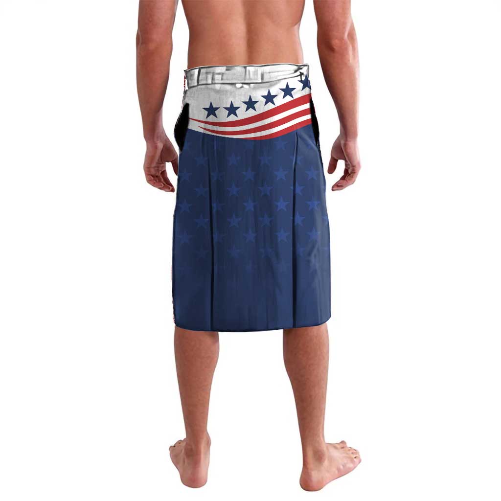 United States Pacific Rugby Custom Lavalava USA Classic Sporty Pattern