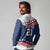 United States Pacific Rugby Custom Long Sleeve Polo Shirt USA Classic Sporty Pattern