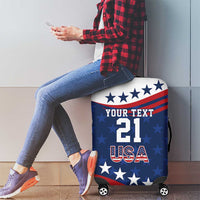 United States Pacific Rugby Custom Luggage Cover USA Classic Sporty Pattern