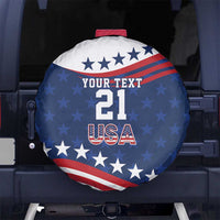 United States Pacific Rugby Custom Spare Tire Cover USA Classic Sporty Pattern