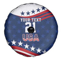 United States Pacific Rugby Custom Spare Tire Cover USA Classic Sporty Pattern