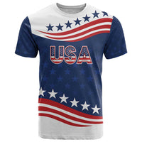 United States Pacific Rugby Custom T Shirt USA Classic Sporty Pattern