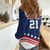 United States Pacific Rugby Custom Women Casual Shirt USA Classic Sporty Pattern
