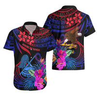 American Samoa Hawaiian Shirt Manu'a Cession Day Polynesian Tribal - Wonder Print Shop