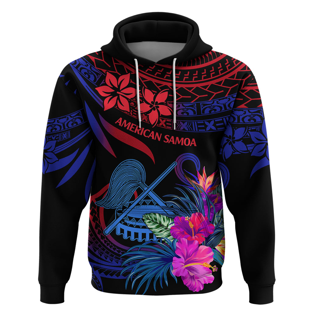 American Samoa Hoodie Manu'a Cession Day Polynesian Tribal - Wonder Print Shop