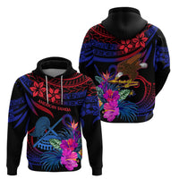 American Samoa Hoodie Manu'a Cession Day Polynesian Tribal - Wonder Print Shop
