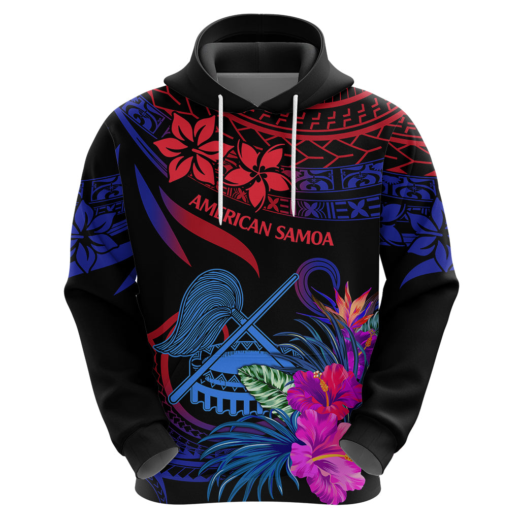 American Samoa Hoodie Manu'a Cession Day Polynesian Tribal - Wonder Print Shop