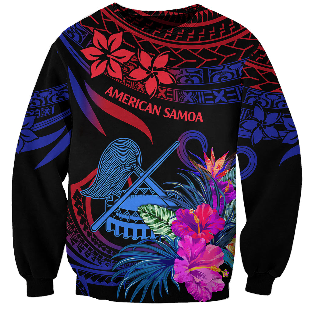 American Samoa Sweatshirt Manu'a Cession Day Polynesian Tribal - Wonder Print Shop