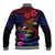 Custom American Samoa Baseball Jacket Manu'a Cession Day Polynesian Tribal LT9 - Wonder Print Shop