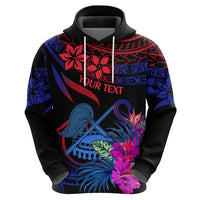 Custom American Samoa Hoodie Manu'a Cession Day Polynesian Tribal - Wonder Print Shop