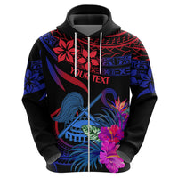Custom American Samoa Hoodie Manu'a Cession Day Polynesian Tribal - Wonder Print Shop