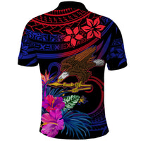 Custom American Samoa Polo Shirt Manu'a Cession Day Polynesian Tribal - Wonder Print Shop