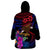 Custom American Samoa Wearable Blanket Hoodie Manu'a Cession Day Polynesian Tribal - Wonder Print Shop
