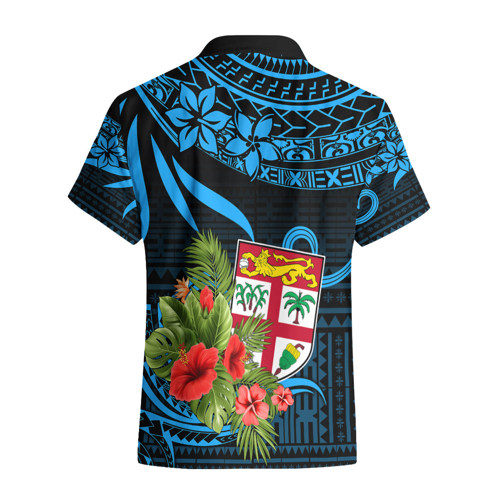 Fiji Islands Hawaiian Shirt With Polynesian Tribal Happy National Day - Wonder Print Shop