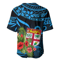 Custom Fiji Islands Baseball Jersey With Polynesian Tribal Happy National Day LT9 - Wonder Print Shop